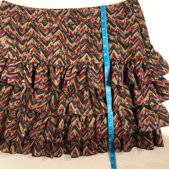 Banana Republic Ruffled Skirt Size 10 - Picture 7 of 9